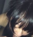 A serious black-haired perverted beautiful girl challenged me to a serious erotic with a smartphone shooting individual! w