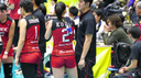 Enjoy the peach butt with outstanding style ・・・ You can't see it on TV. Bite of female volleyball players