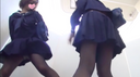 【Hidden Camera】 Let's take a peek at the panties of female students wrapped in black stockings! Aim for the erotic cute uniform girl 〇 raw god shot! Vol.2
