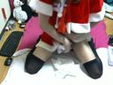 【Cross-dressing】Masturbate wearing pay broadcast Santa Cos! (Cosplay Vol.2)
