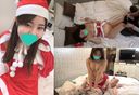 《個人拍攝》隱藏相機與一個多情慾的聖誕老人女孩在六本木耶誕節活動中帶回家2019
