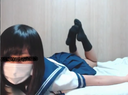 980P⇒500P [Special Price] Such an innocent, young and cute child gets excited by exposure play and starts masturbating seriously.