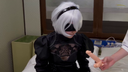 [Personal shooting] Yamiko-chan 20 years old blindfolded cosplay sex! 2/3