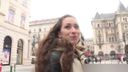 In a certain city in Europe, I talk to a tremendously beautiful amateur woman and negotiate in a small room made of a magic mirror to shoot erotic and even take POV outdoors gachi beauty work