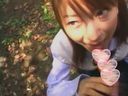 (None) 【Old Famous Beautiful Girl】 ★★ Yaka Tsutsumi A female student is meeting a man's penis in the park