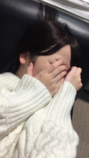 [Smartphone personal shooting] 3rd ZIP available Menhera dental assistant Mai-chan likes raw squirting while wearing white knit [Amateur work] ZIP added