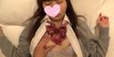NO.2 Emma-chan 18 years old 42kg slim ☆ ultra-fine small breasts! First shooting ♥ face appearance ♥ waist bone ★ beautiful legs ▽ Kitsukitsuma 〇 ko love juice slimy / great tightening ☆ Finish is guttto real vaginal shot ~ Amateur [Personal shooting] Original