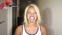 Tongue Pi Long Tongue Gal Sorami 5 Silver Teeth Mouth Aperture Inspection & ASMR Tooth Brushing