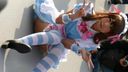 漫畫市場角色扮演娃娃般的美容層Comiket面對面★的粉紅色條紋panchira ★ 。