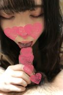 [Personal shooting] Tongue piercing JD-chan multipurpose toilet removal mouth ejaculation face