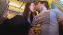 Overseas fetish video Couple pulling out on airplane