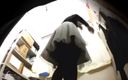 Secretly filming a maid café employee's change of clothes Part-time clerk (Yumi Yamashita)