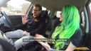 Fake Driving School - Wild ride for tattooed busty beauty