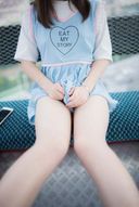 【ZIP compatible】Exposed Ferris wheel date with a girl with beautiful legs with beautiful breasts shaved
