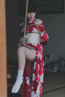 [ZIP 호환] 기모노에 묶인 하얀 피부 아름다운 엉덩이 귀여운 소녀