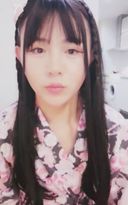 《Man's Daughter》Selfie masturbation♡ of Geki Kawa cross-dresser