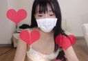 【Live Chat】 A loli-type beautiful girl in a mask! Climax with electric masturbation! !!