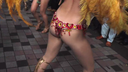 일본의 에로 축제 - 삼바 댄서들의 젖꼭지가 보이나요?
