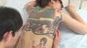 Full body tattoo 34 years old! A truly beastly gasp! A woman with a full-body erogenous zone!