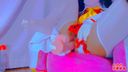 テカテカレオタードコス男の娘がチューペット10本＆太さ7ｃｍの巨大アナルプラグ挿入[夢の東方タッグ編 博麗霊夢]