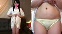 【Navel fetish individual shooting】Shame close-up of Miku's navel &amp; prank shooting