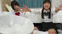 Mai Imai & Miki Sanada Compete with full pants in view! !! Twister Games