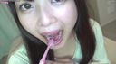 (5) [Tsubabello M man] New project! Brushing the teeth of a former female Anna-chan, mouth viewing, tooth viewing, chewing & chewing in front of subjective eyes!