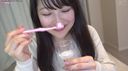 (5) [Tsubabello M man] New project! Brushing the teeth of a former female Anna-chan, mouth viewing, tooth viewing, chewing & chewing in front of subjective eyes!