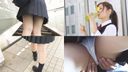 [Train Chikan] Even after getting off the vaginal shot due to the cuteness of the face uniform J ○ ★ too cute, rub the milk again on the sticky tailing ★ transfer train and reinsert and continuous vaginal shot!