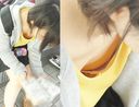 【Chikan Video】Chaozu First J ◎ Chikan!? Small breasts flicker beautiful girl * Tears in the car * Forbidden * Raw saddle mass bukkake [with bonus video]