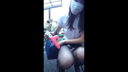 Perverted slender OL convulsive orgasbation in the toilet & outdoor of a department store