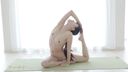 Extremely rare!! A must-see for soft body fetishes! Kayabe Nude Yoga!