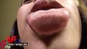 Saliva fetish ◎ Amateur half beauty Aine's & dense lens licking