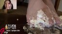 Foot fetish ◎ Riyasu Kodaka plays sweets & cake sole stomping play