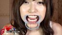 아름다운 여동생 시노 아오이 / 타액 달라 입을 벌리고 구강 안의 아름다운 치아에 감탄하십시오
