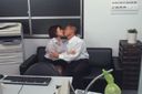 【Personal photography / amateur】In-house romance! Couple spearing in the office! I'm messing up with my colleagues!!