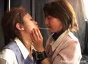 【Personal Photography】 【Face】Two people in the semen treatment section licking each other 4 shots of semen today [Amateur]