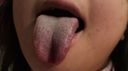 Girl's raw brim ... Tongue! Stinking!!