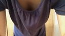 【Selfie amateur】 Breast chiller: Young office lady's breast and armpit fetish (2)