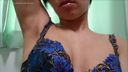 [Selfie camera de posted video] Adult underwear (bra), armpits, @ amateur original personal shooting [Full HD]