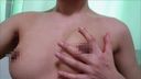 【Selfie camera de posted video】Attractiveness of large nipples (chest / armpit fetish) @素人オリジナル個人撮影