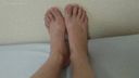 Sister's toes & soles [Selfie camera de posted video]
