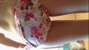 【自撮りカメラde投稿動画】　若い女性のビキニの下腹部（股間・お尻・半ケツ）