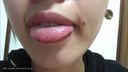 [Selfie camera de posted video (special edition)] A little strong beautiful sister "lips, mouth, tongue, teeth"