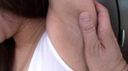 "Side fetish" mania video ◎ Enjoy plenty of her armpits with beautiful big breasts! !! ◎ Main story appearance