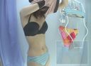 【Shibuya】Swimsuit fitting room Women who get naked without protection 12