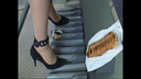 Super cute talent model Electone pedal stepping, high heels, sneakers VOL2