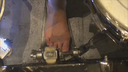 Super beautiful model drum pedal pedal stepping barefoot edition