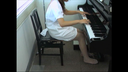 Music college student's piano white coat angel stockings edition
