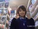 【Uniform Cosplay】Uniformed gal who sits in the store and indulges in masturbation with enthusiasm [TJW015-8]